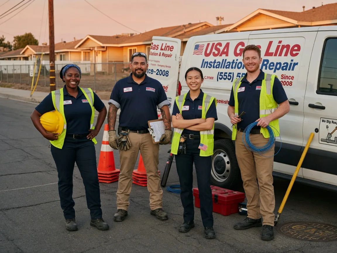 Gas Line Installation company in Altona, IL
